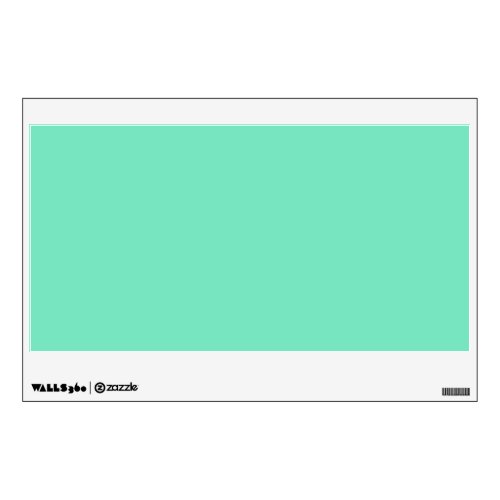 Marine Green Blue Aqua Turquoise 2015 Color Trend Wall Decal
