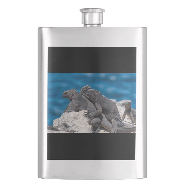 Marine Iguana Flask (Front)
