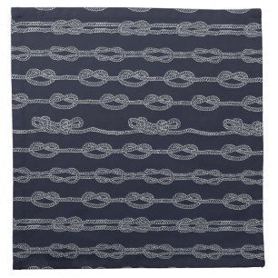 Marine Knots Pattern Cloth Napkin