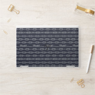 Marine Knots Pattern HP Laptop Skin