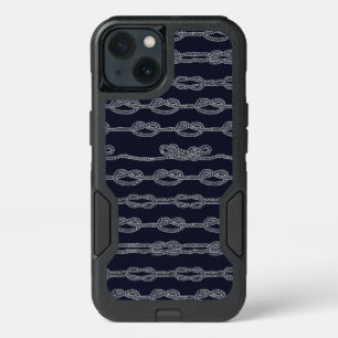 Marine Knots Pattern iPhone 13 Case