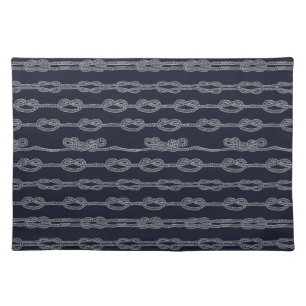 Marine Knots Pattern Placemat