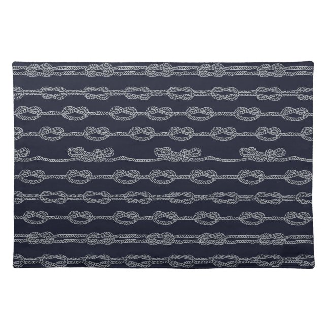 Marine Knots Pattern Placemat (Front)