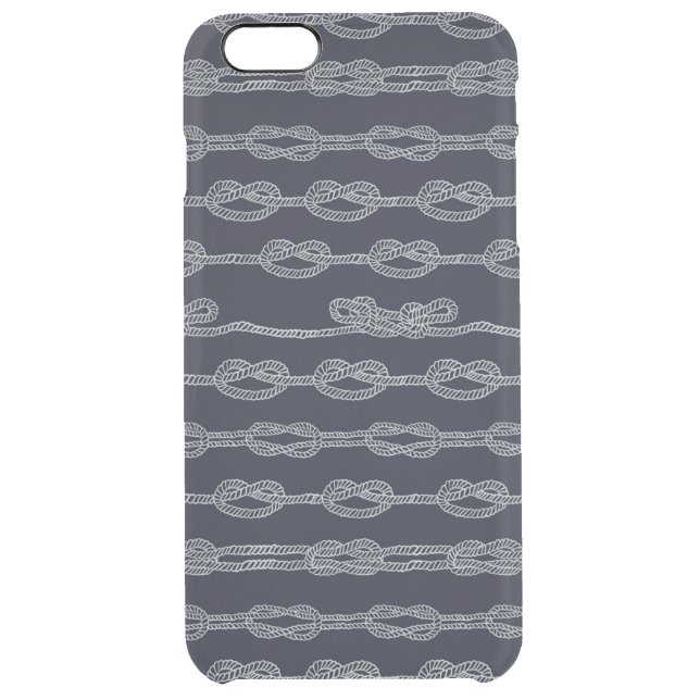 Marine Knots Pattern Uncommon iPhone Case (Back)
