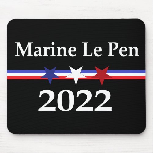 Marine Le Pen 2022 President France Mouse Pad