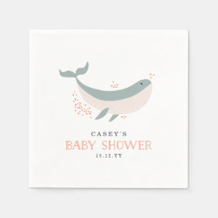 Marine Life Baby Shower Napkins