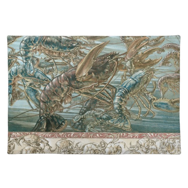 Marine Life Cloth Placemat (Front)