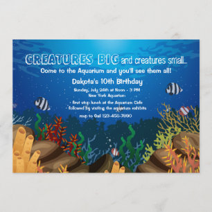 Marine Life Invitation