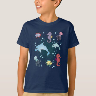 Marine Life Marine Animals Aquarium Aquarist Gift T-Shirt