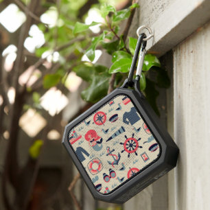 Marine Life Pattern Bluetooth Speaker