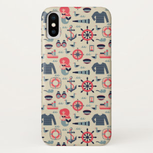 Marine Life Pattern iPhone X Case