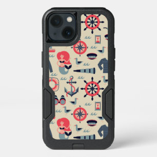 Marine Life Pattern iPhone 13 Case