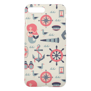 Marine Life Pattern iPhone 8 Plus/7 Plus Case