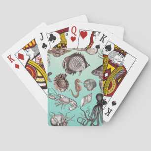 Marine Life Poker Cards