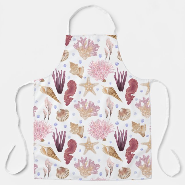 Marine Life Series Design 23  Apron (Front)