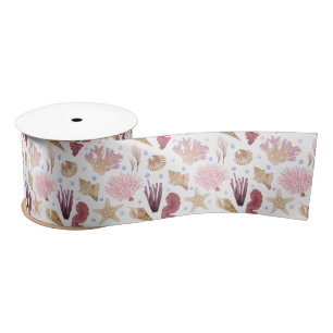 Marine Life Series Design 23 Satin Ribbon
