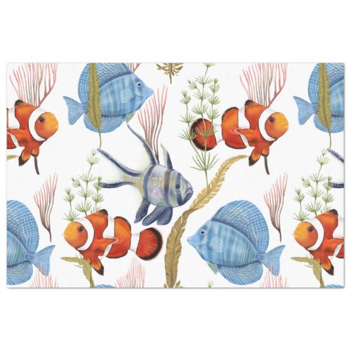 Marine Life Series Design 33 Tissue Paper