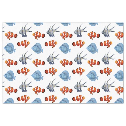 Marine Life Series Design 4 Tissue Paper