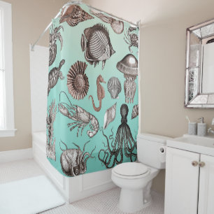 Marine Life Shower Curtain