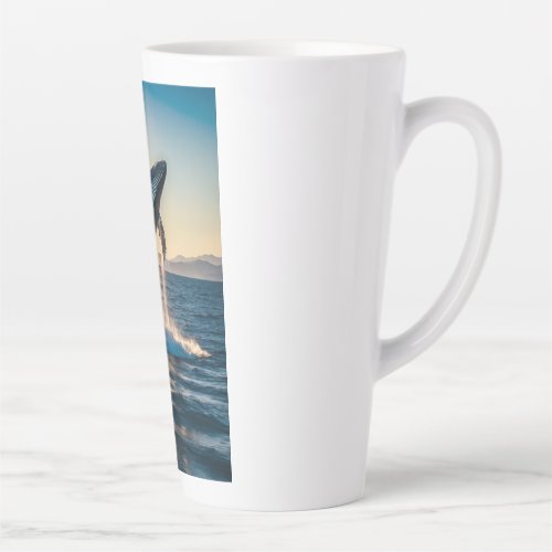 Marine Majesty Sea Whale Mug Latte Mug