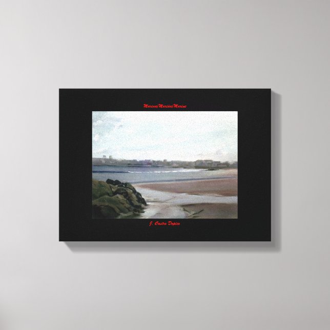 Marine/Mariña/Marine Canvas Print (Front)