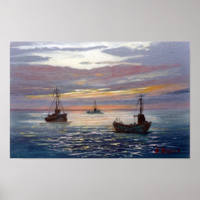 Marine/Mariña/Marine Poster (Front)