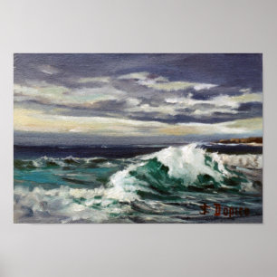 Marine/Mariña/Marine Poster