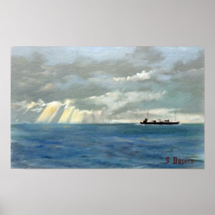 Marine/Mariña/Marine Poster