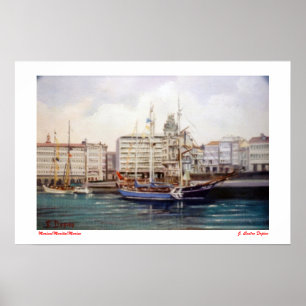 Marine/Mariña/Marine Poster