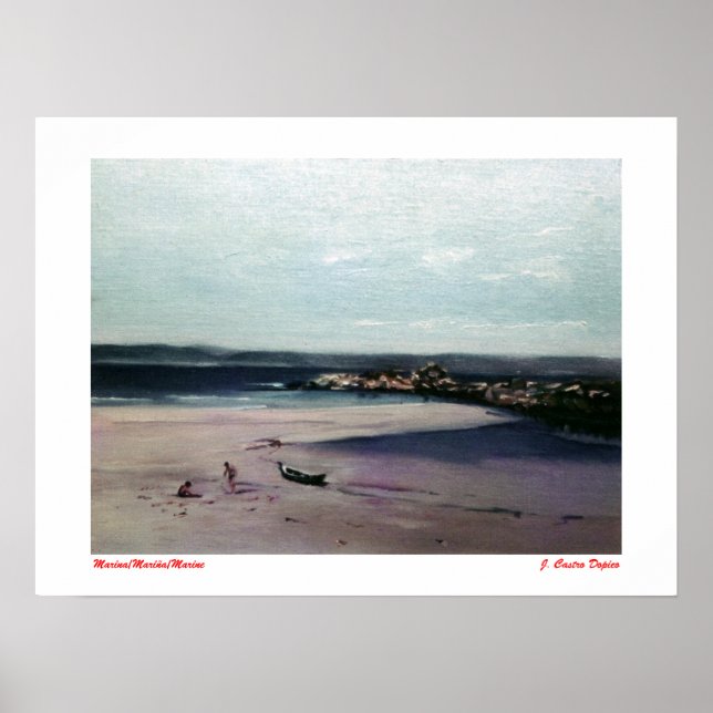 Marine/Mariña/Marine Poster (Front)