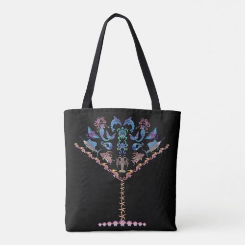 Marine Martini Tote Bag