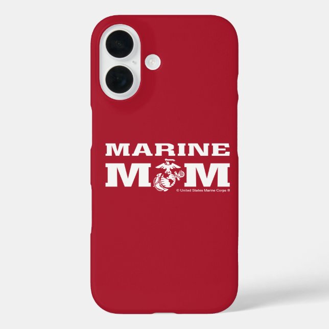Marine Mom Case-Mate iPhone Case (Back)