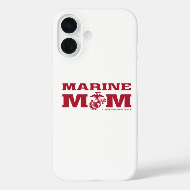 Marine Mom Case-Mate iPhone Case (Back)