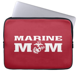 Marine Mom Laptop Sleeve