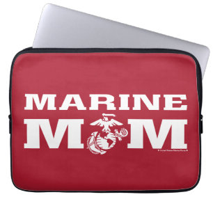 Marine Mom Laptop Sleeve