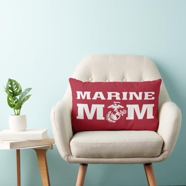 Marine Mom Lumbar Pillow (Chair)