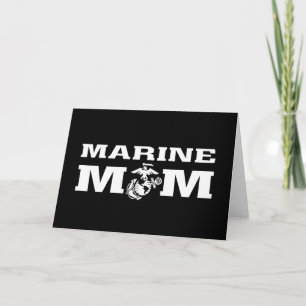 Marine Mom Note Card
