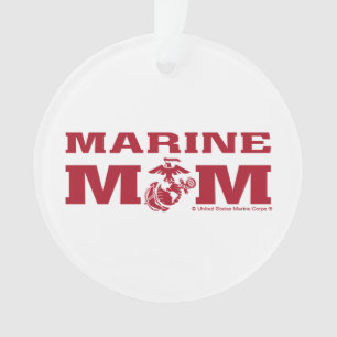 Marine Mom Ornament
