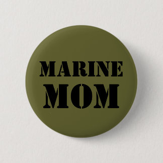 Marine Mom Pinback Button