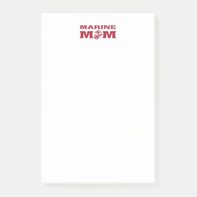 Marine Mom Post-it Notes (Front)
