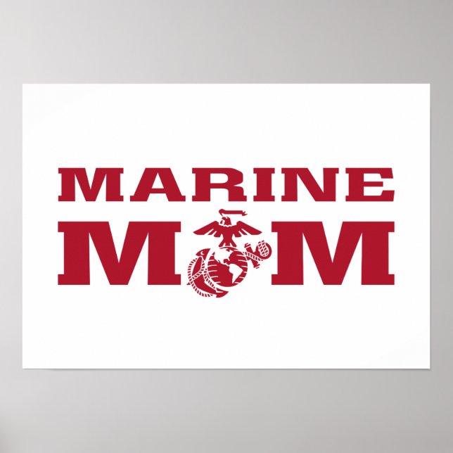 Marine Mom Poster (Front)