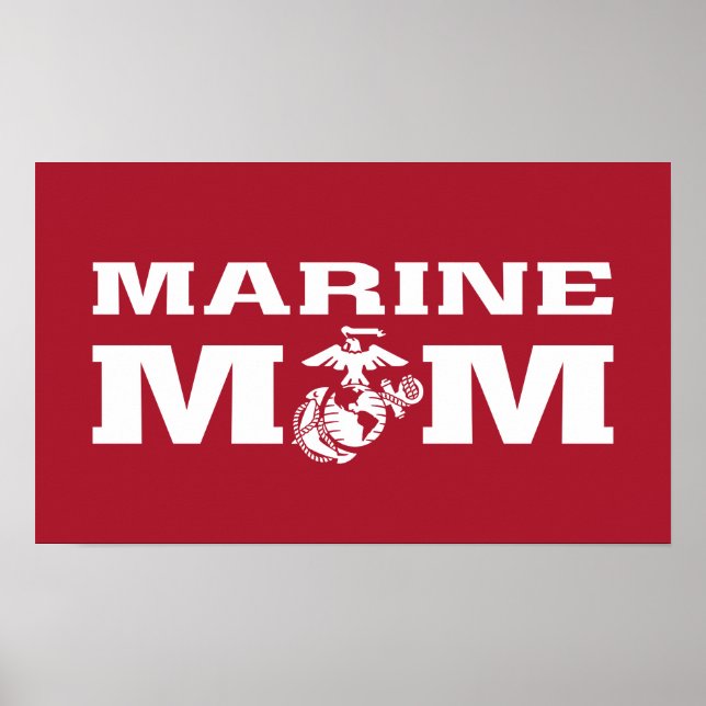 Marine Mom Poster (Front)