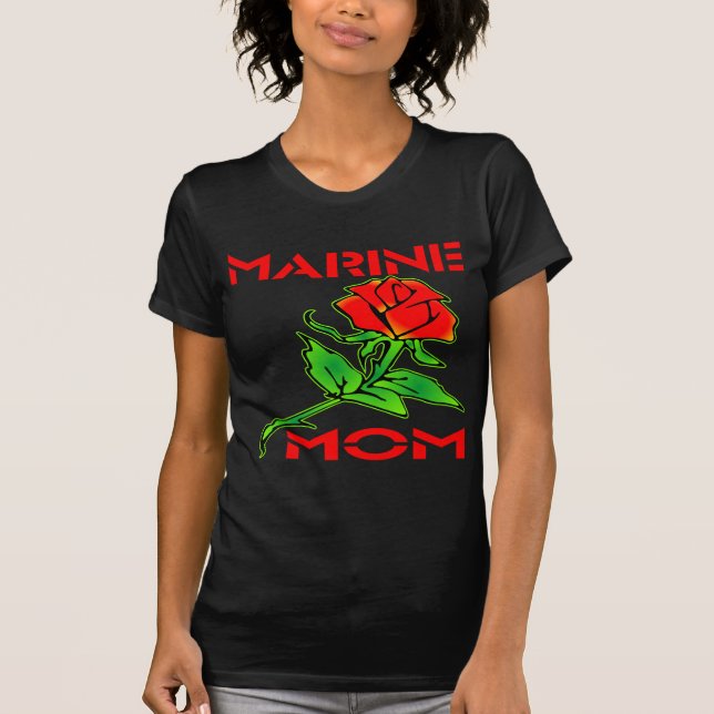 Marine Mom T-Shirt (Front)