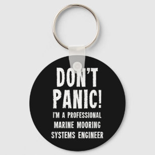 Marine Mooring Systems Engineer Keychain