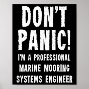 Marine Mooring Systems Engineer Poster