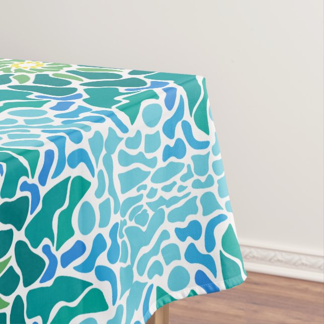 Marine Mosaic Tablecloth (In Situ)