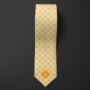 Marine Nautical Compass Neck Tie