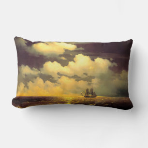 Marine Nautical Seascape Decor Ivan Aivazovsky Lumbar Pillow