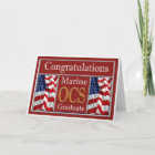 Marine OCS Graduation Congratulations Card