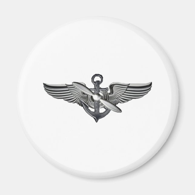 marine pilot wings magnet (Front)
